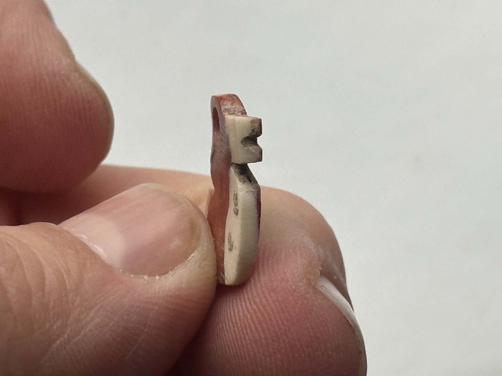 AMAZING PRECOLUMBIAN BIRD EFFIGY PENDANT BEAD MAYAN OLMEC MEZCALA MIXTEC MAYA