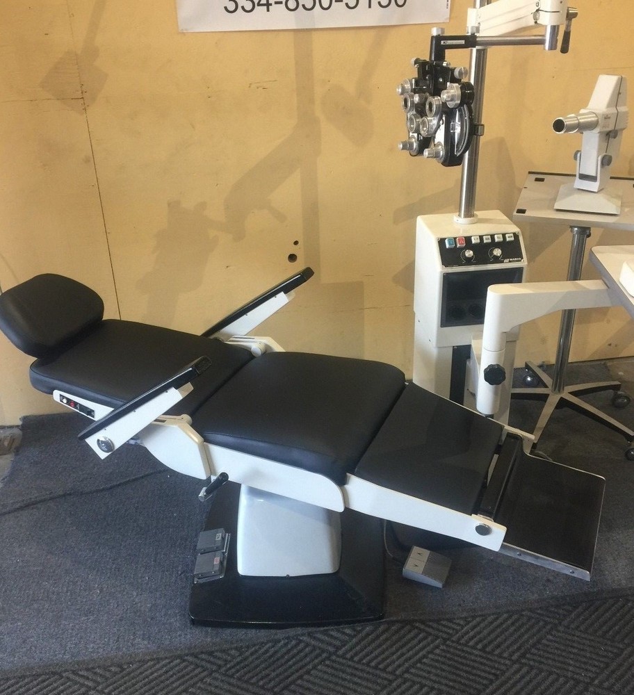 Marco Deluxe, Ultramatic Phoropter, Topcon 2ED Slit Lamp, Tonometer, Projector