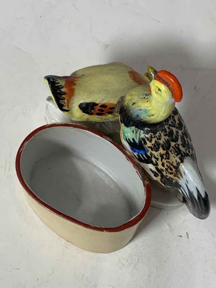 4" Tall Chicken & Rooster Match holder / mini planter