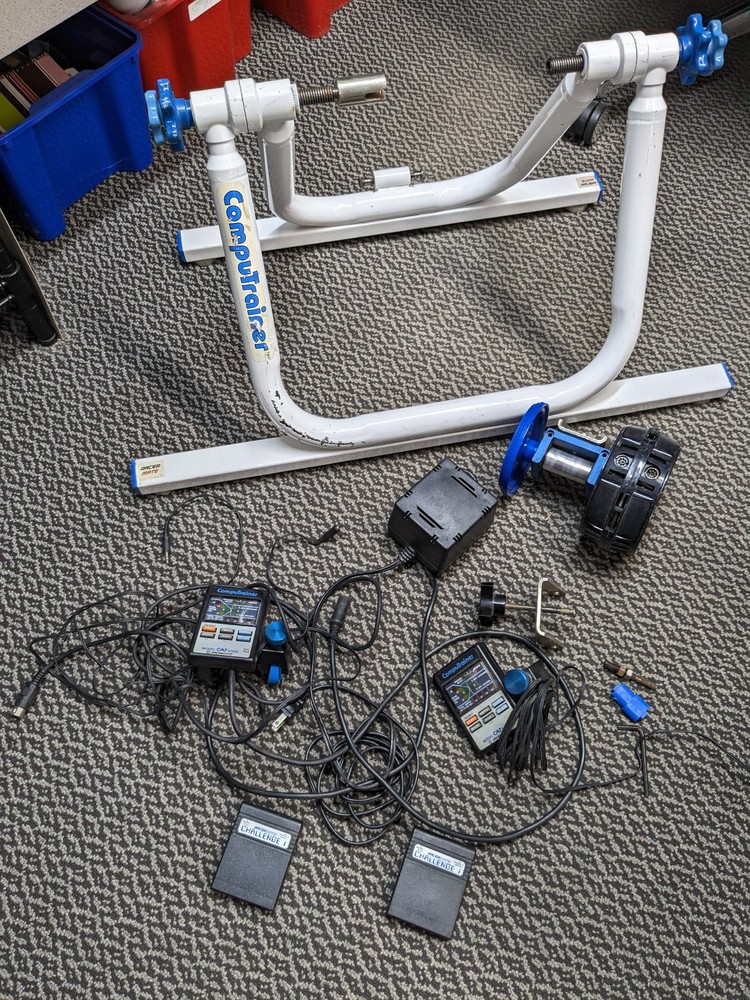 CompuTrainer RacerMate Bike Trainer with CAT 6000 Controller Commodore 64!