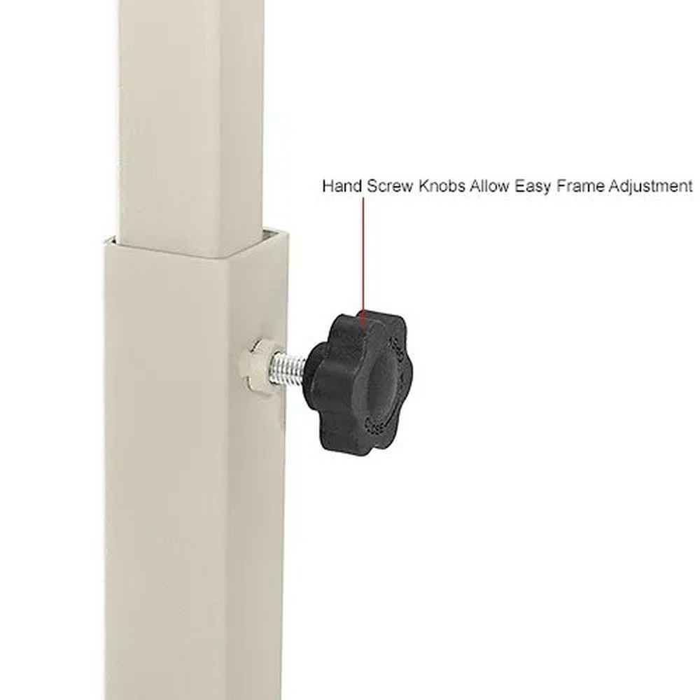 Interion? Expandable Mobile Rack, 16"W, White