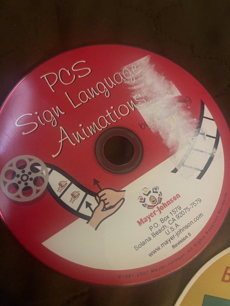 Boardmaker Plus! V.6 Windows [CD-ROM] 3 Disc Mayer-Johnson Sign Language Pecs