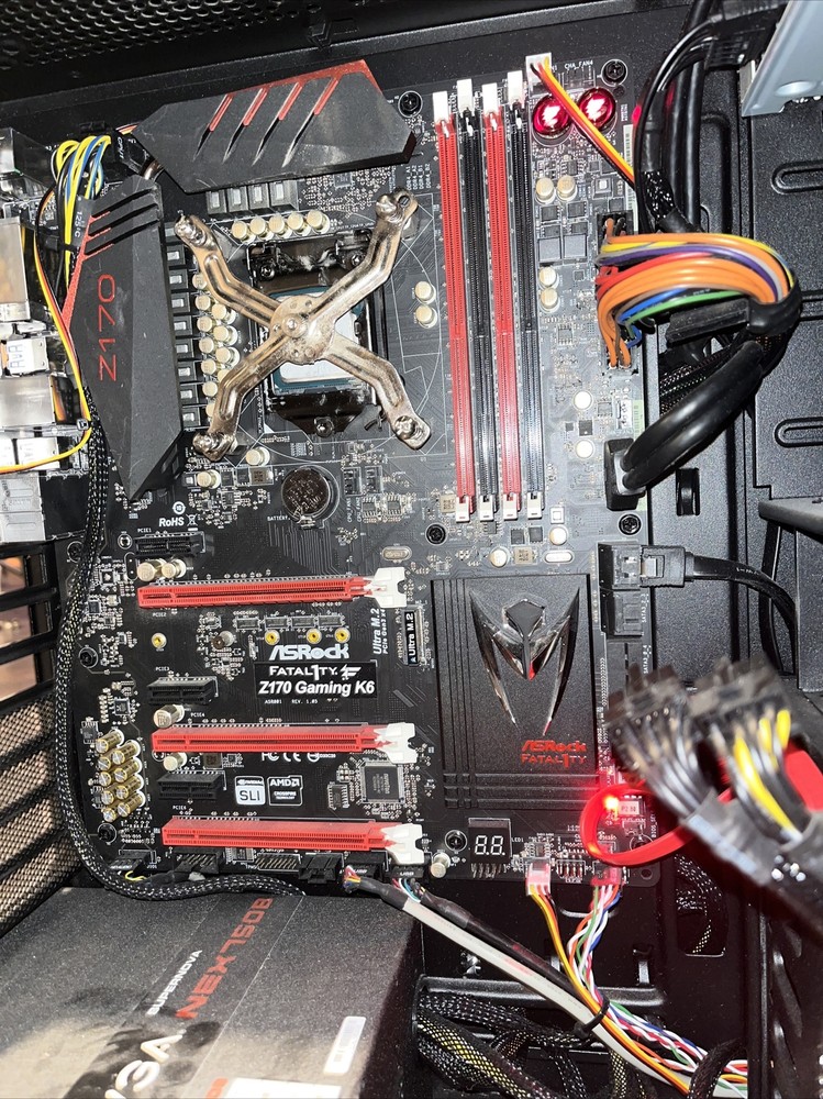 PowerSpec G41B Case PC Build - Not Complete Asrock Fatality Motherboard