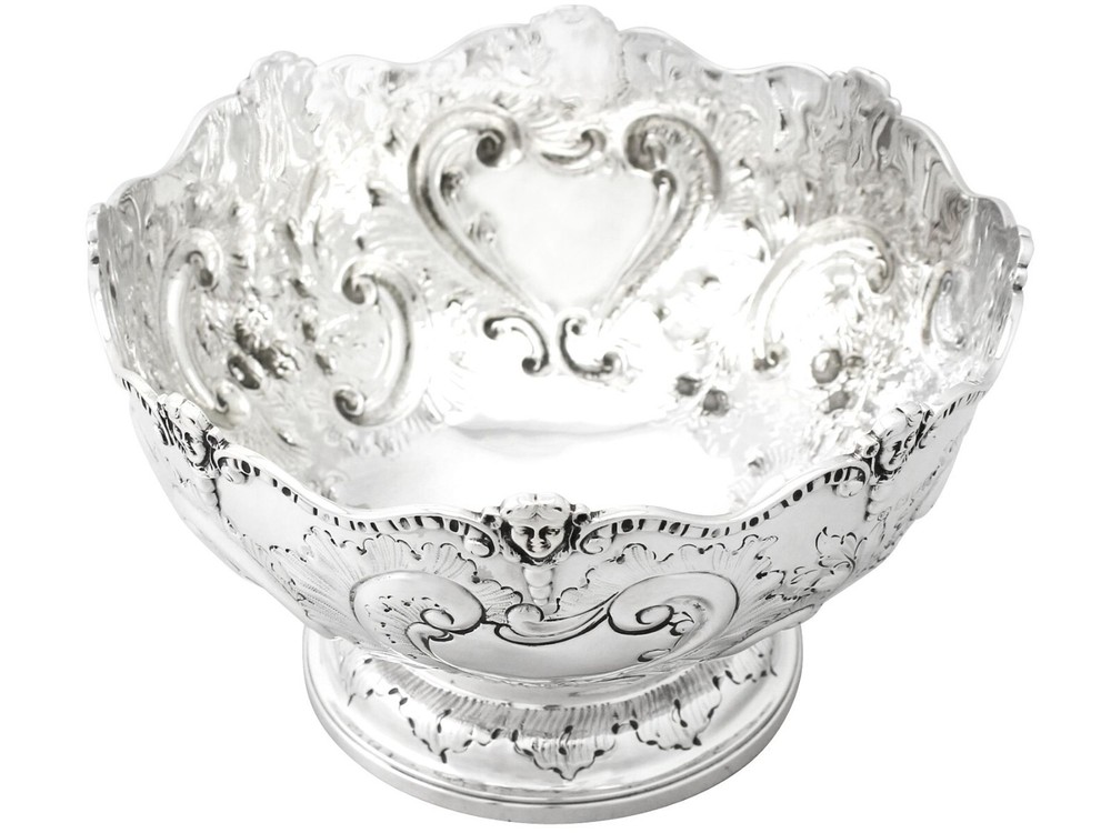Sterling Silver Presentation Bowl by Charles Stuart Harris