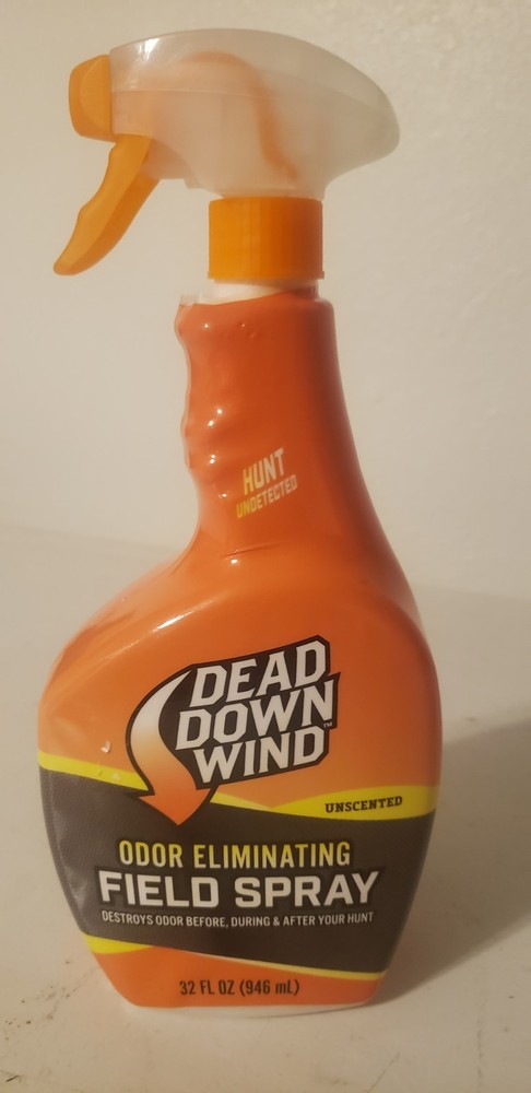Dead Down Wind Odor Eliminating Unscented 32oz Evolve Field Spray +3 Refills
