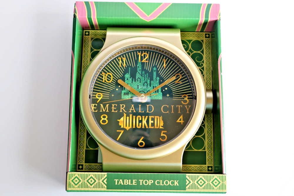 Wicked Emerald City Table Top Clock New Gift Idea
