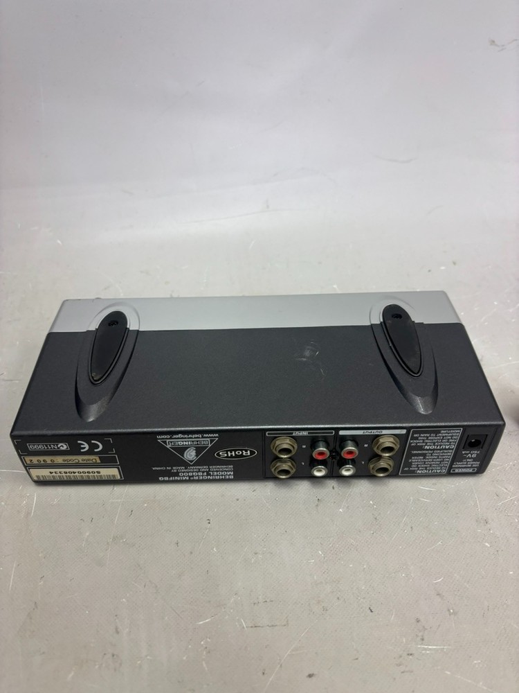 Behringer FBQ800 Graphic Equalizer Ultra-Compact EQ from Japan Tested