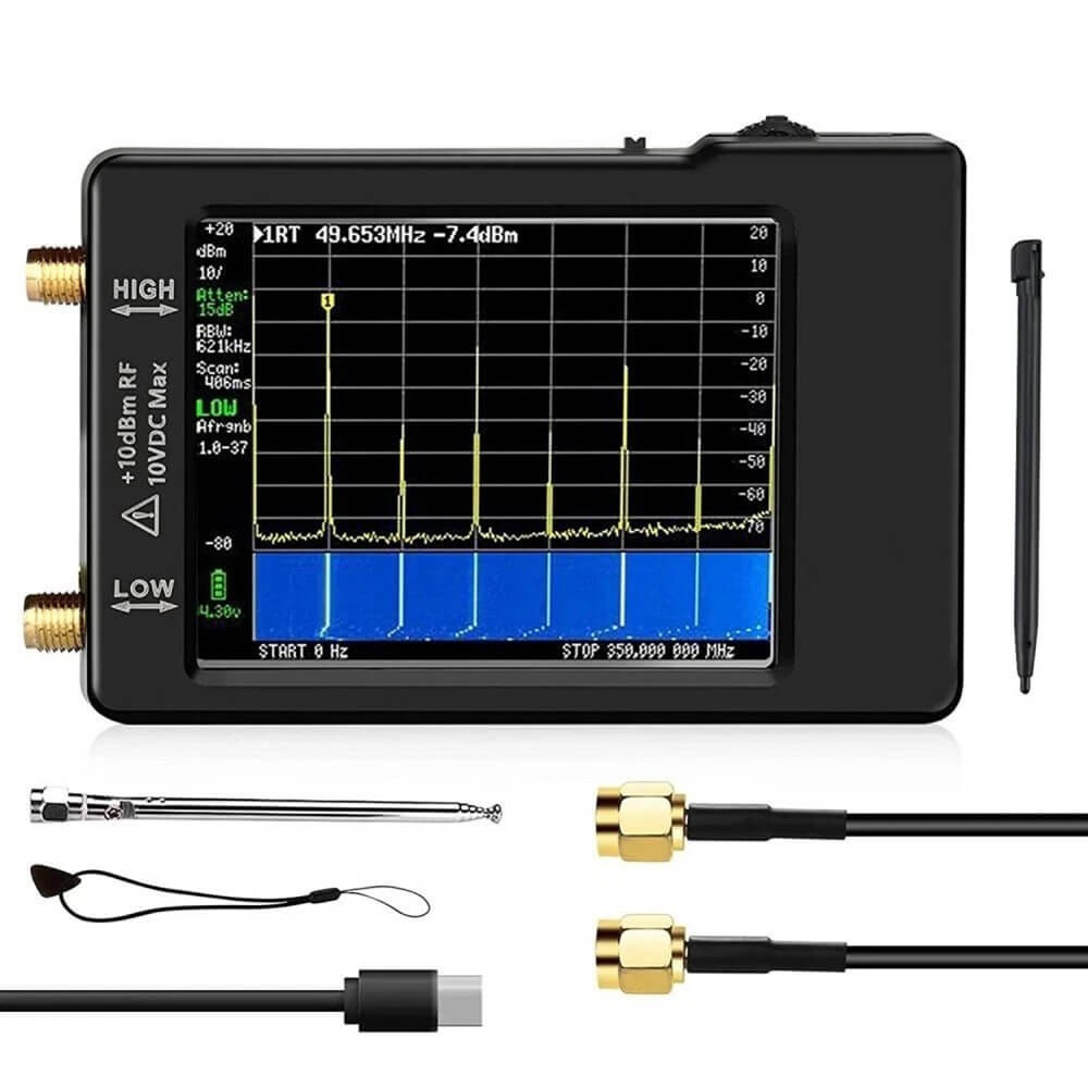 Frequency analyzer Battery specifications Signal analyzer Automatic optimization