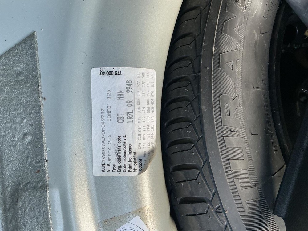 JETTA 2011 Glove Box 4871593