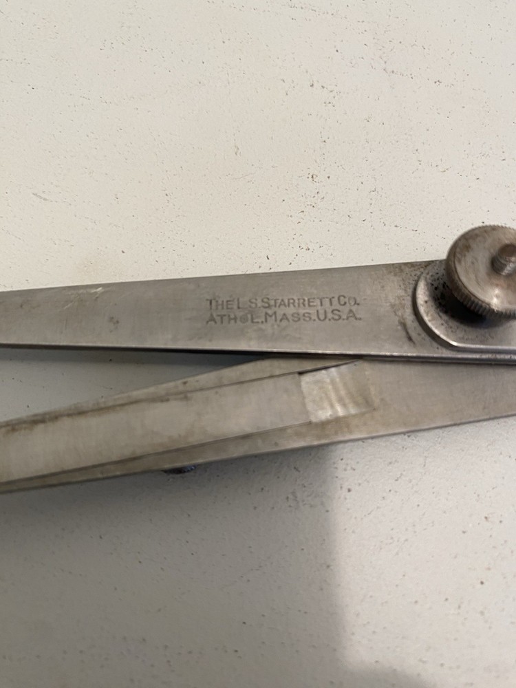 Starrett 42 Lock-Joint 6” Hermaphrodite Caliper