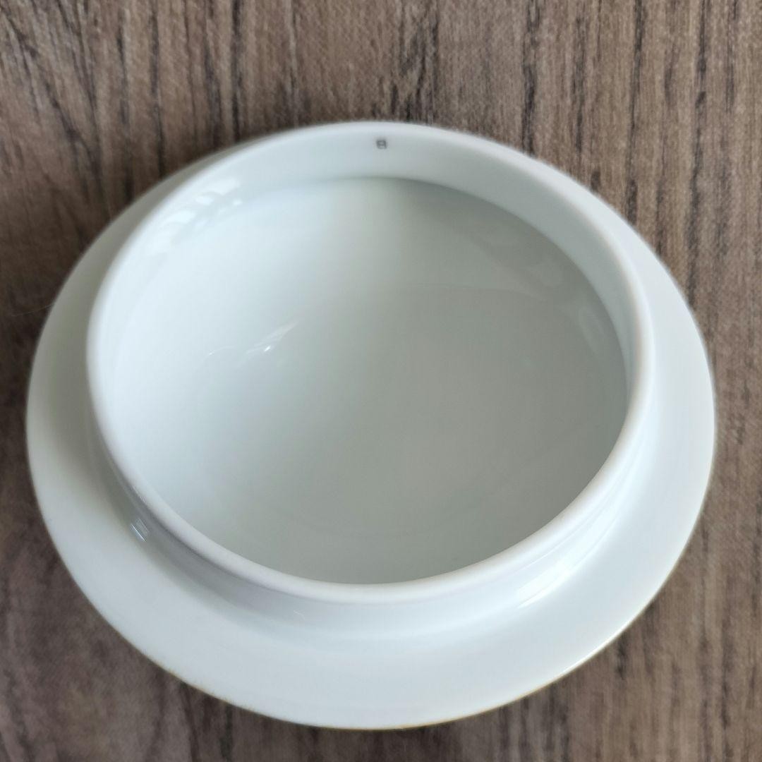 Hermes Paris Tea Pot Africa Orange Porcelain Tableware near mint gift