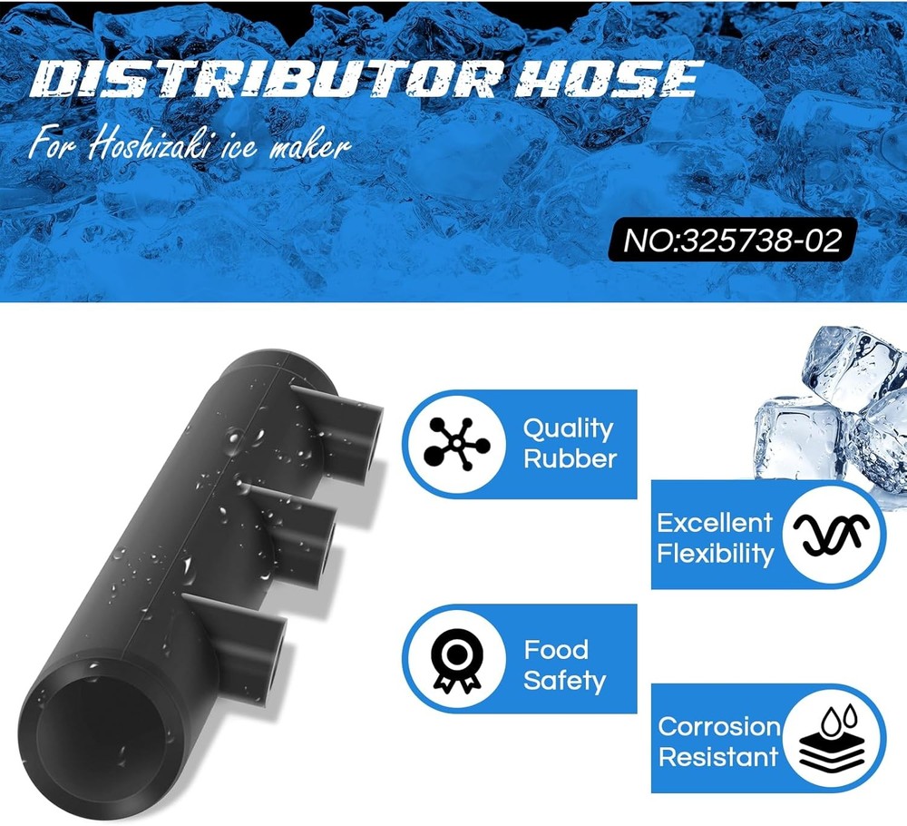 Distributor Hose B Replace for Hoshizaki 325738-02 Modular Flaker Crescent Cuber