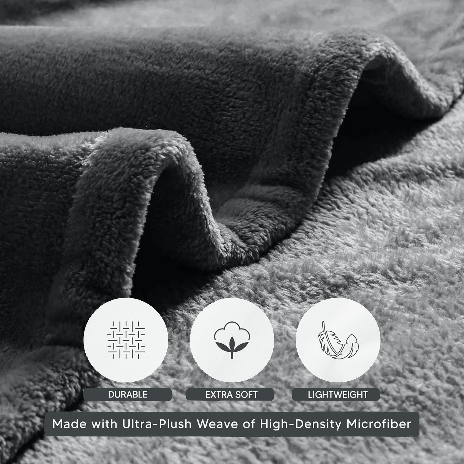 Luxury Thick Mink Blanket Large Faux Fur Fleece Sofa Bed Throw Couch Warm Soft