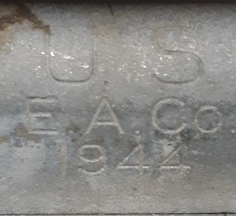 Original Dated 1945 WWII U.S. Army Meat Can Mess Kit