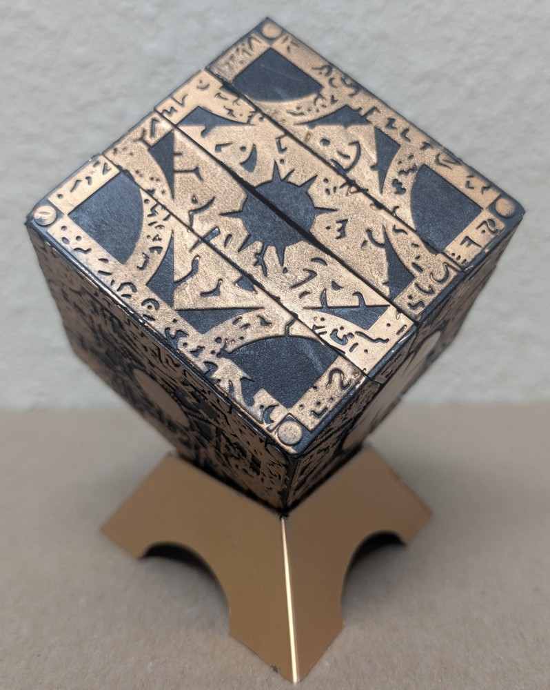 Hellraiser Cube Puzzle Box Lament Configuration Pinhead Prop