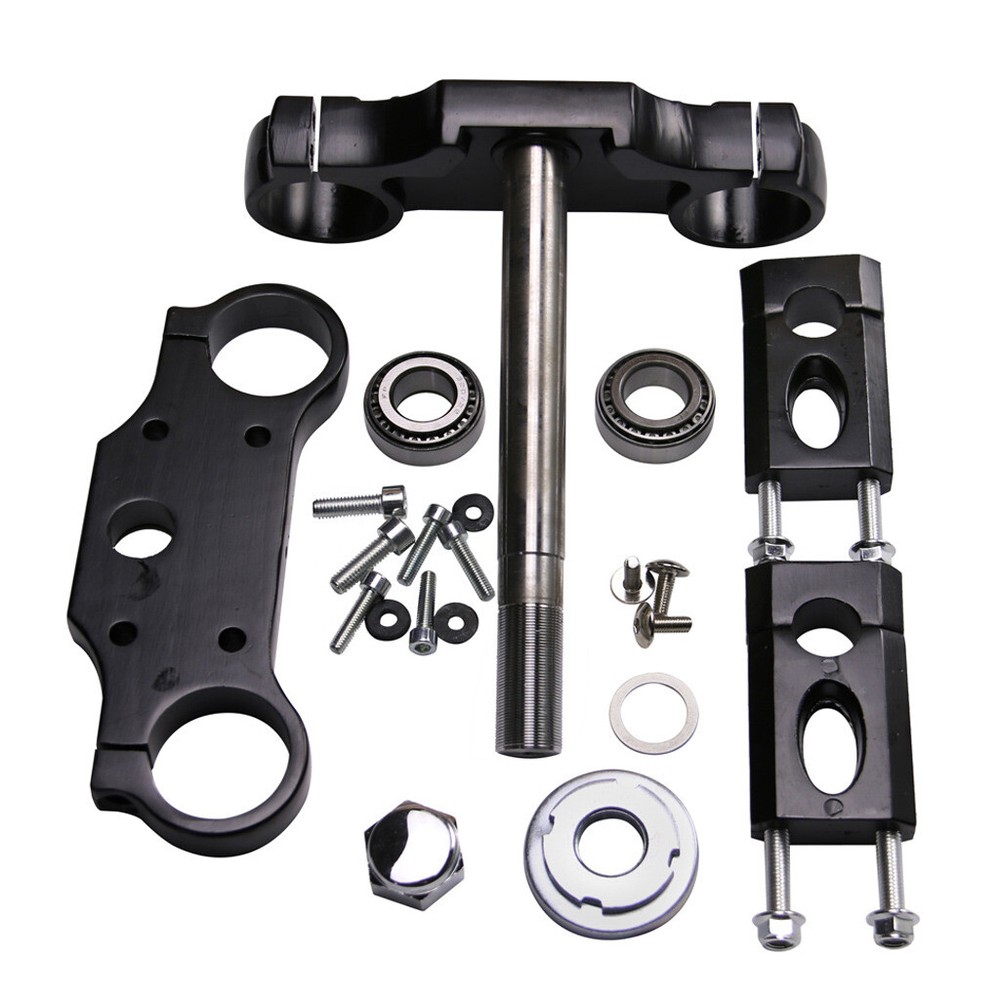 Triple Tree Clamp Set Handlebar Risers for Front Fork Apollo 110c 125cc Pit Bike