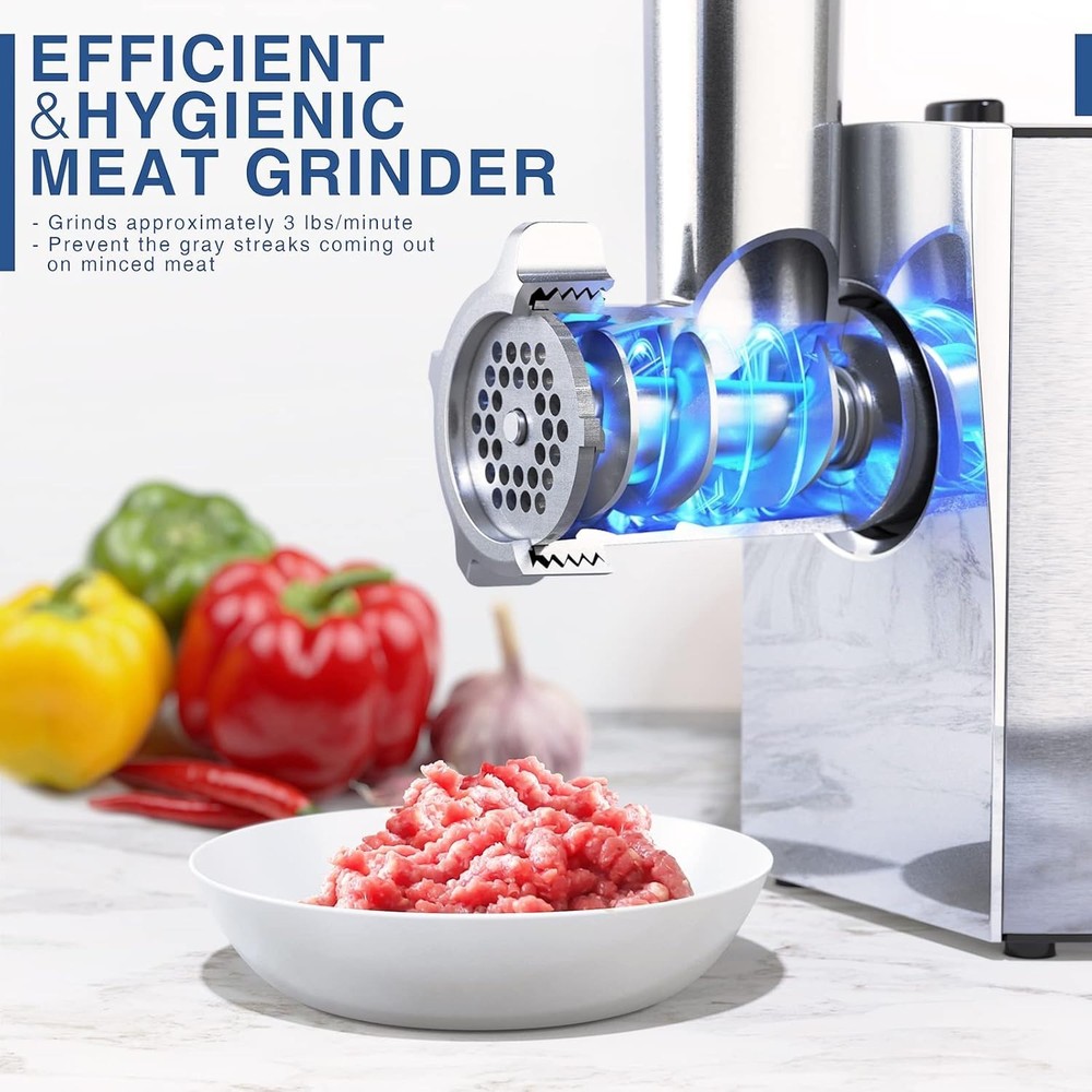 Commercial Grade Meat Grinder - Sausage Stuffer