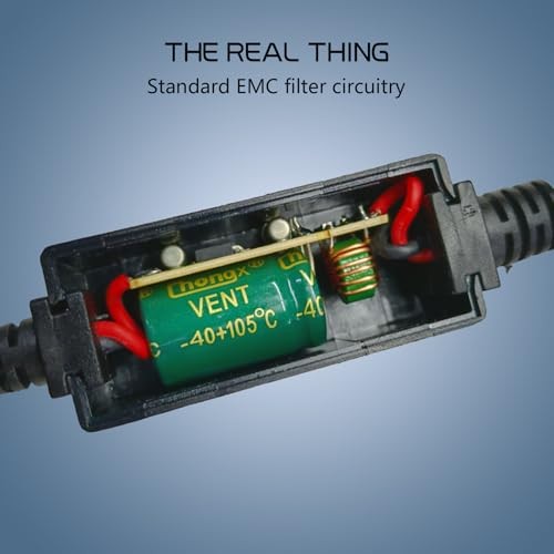 NGHAY H4-LED Headlight Decoder Eliminates Radio Interference, Fault 2PC H4-2PC