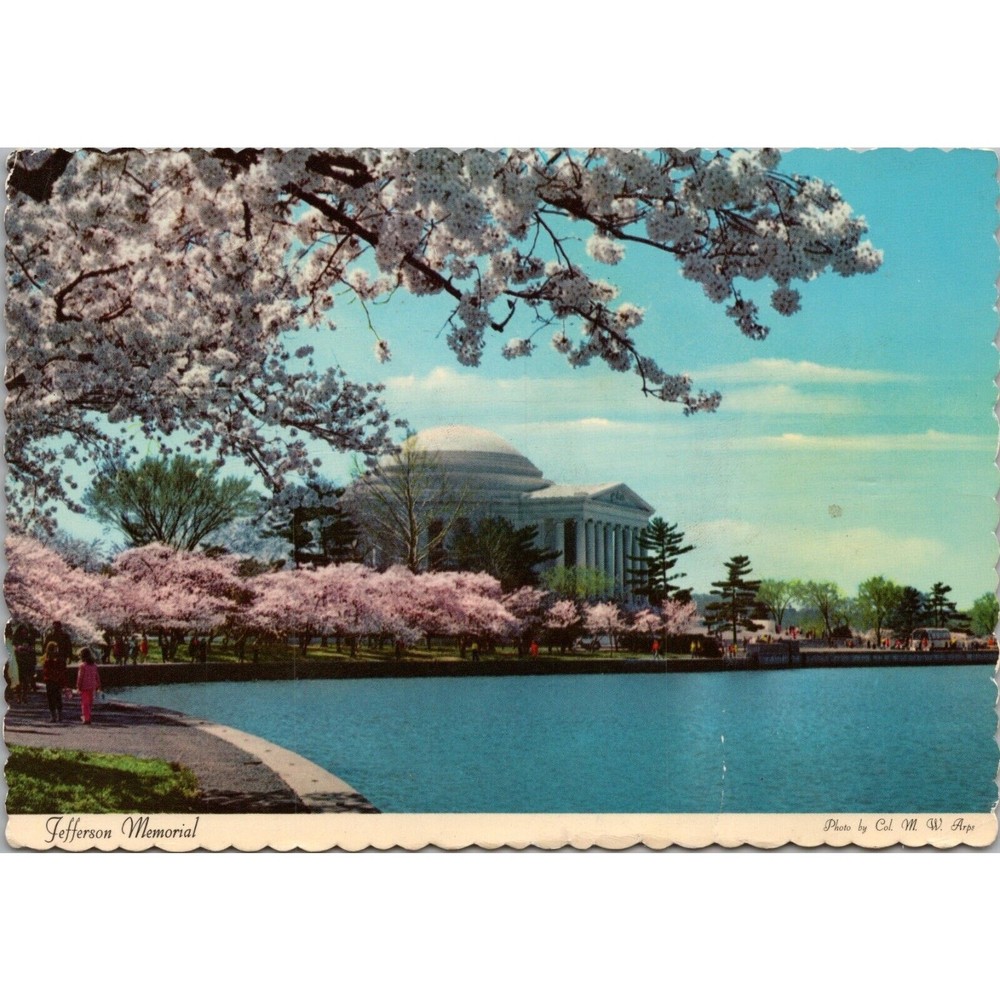 Jefferson Memorial Postcard PC401