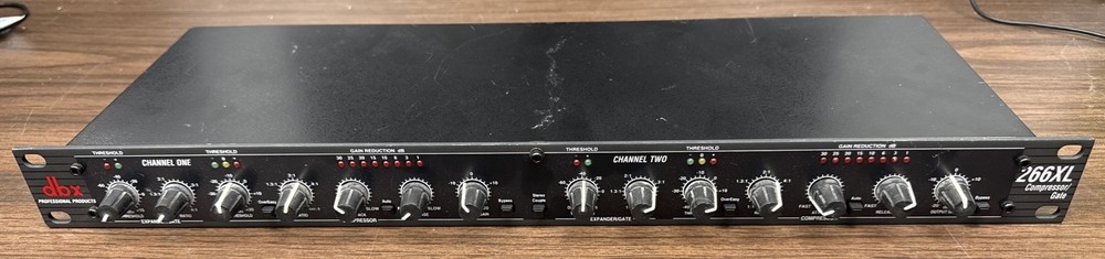 DBX 266XL Compressor/ Gate. No Cables Or Cords.