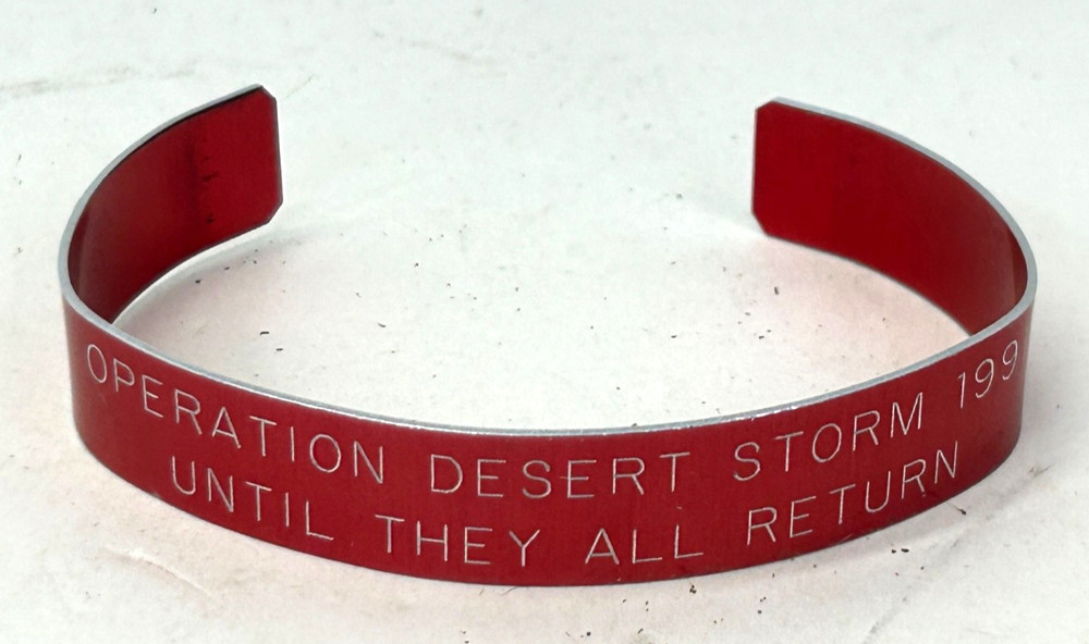 1991 Desert Storm Homefront Bracelet