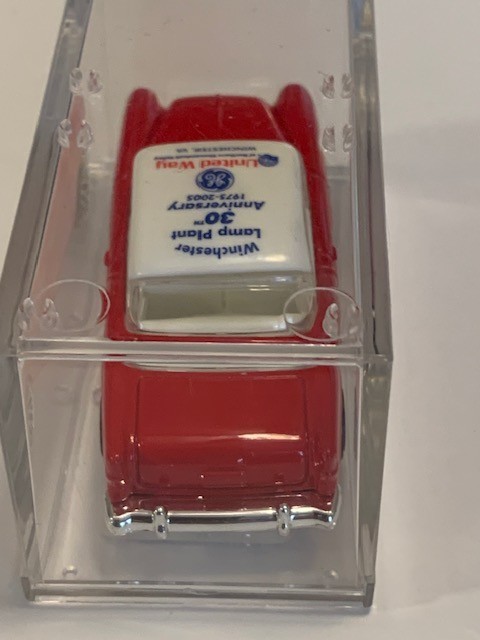 General Electric Winchester Lamp Plant Matchbox collectible 55 Chevy 1:64 scale.