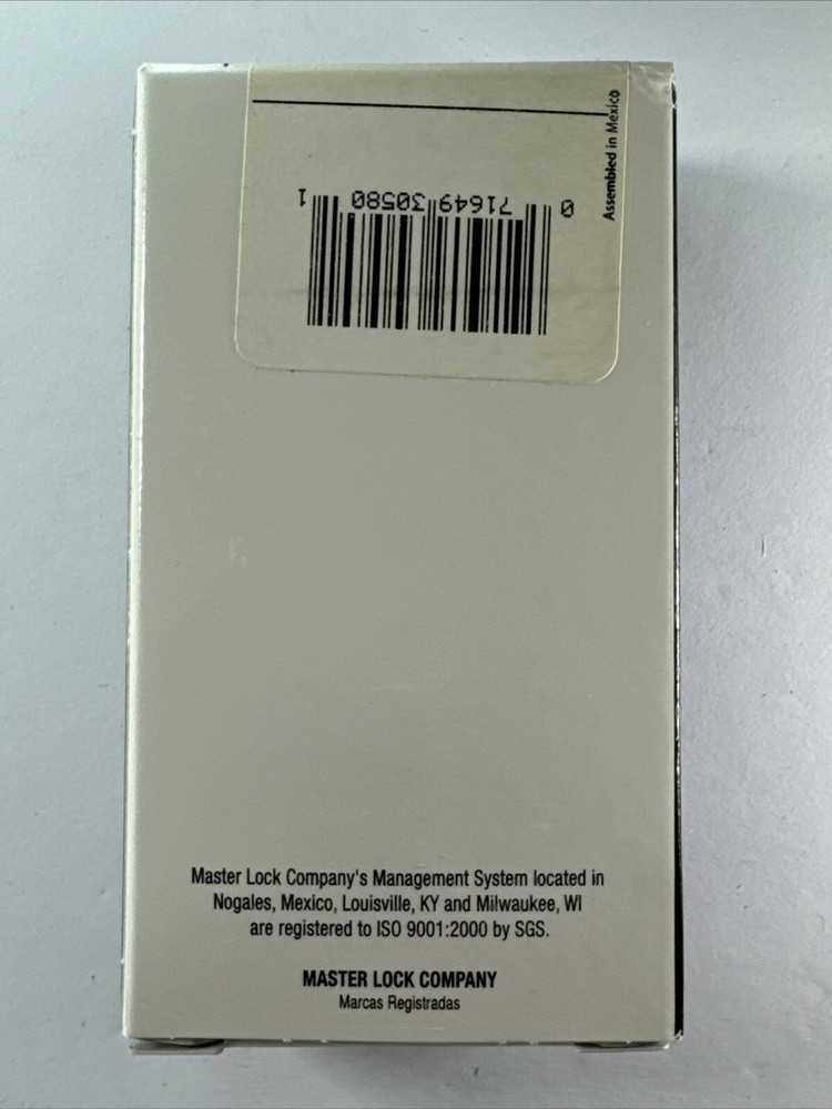 Master Lock 1LF Padlock - Key# 2742- NOS