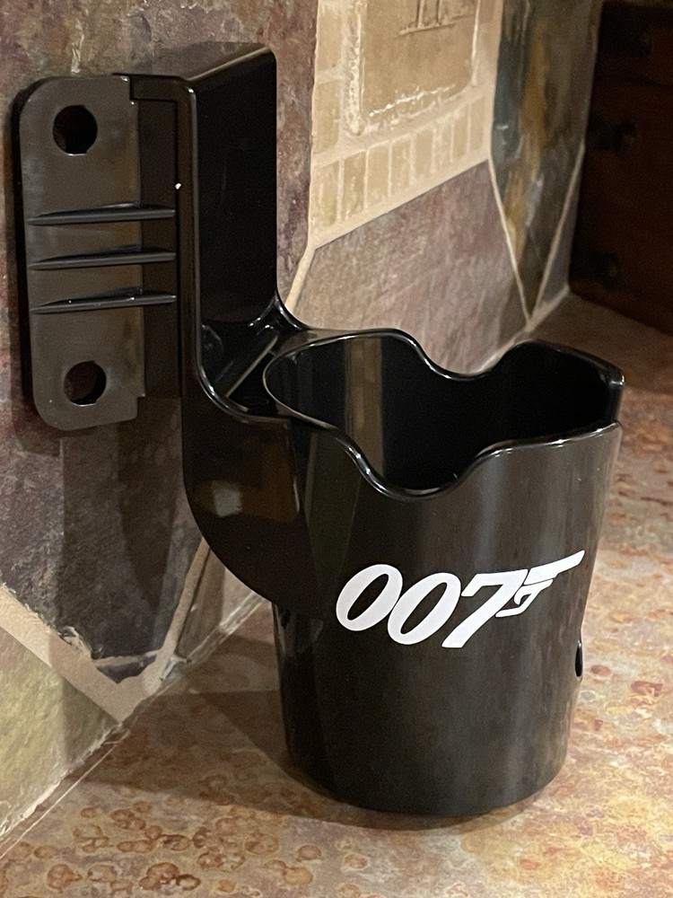 JAMES BOND 007 Pinball Machine Beverage Drink Cup Holder Mod VERSION 3