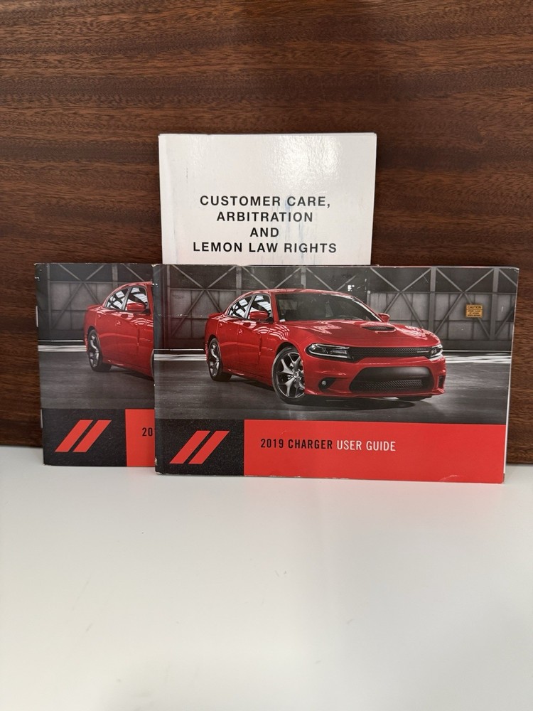 2019 Dodge Charger User Guide/Ref Guide (books only)