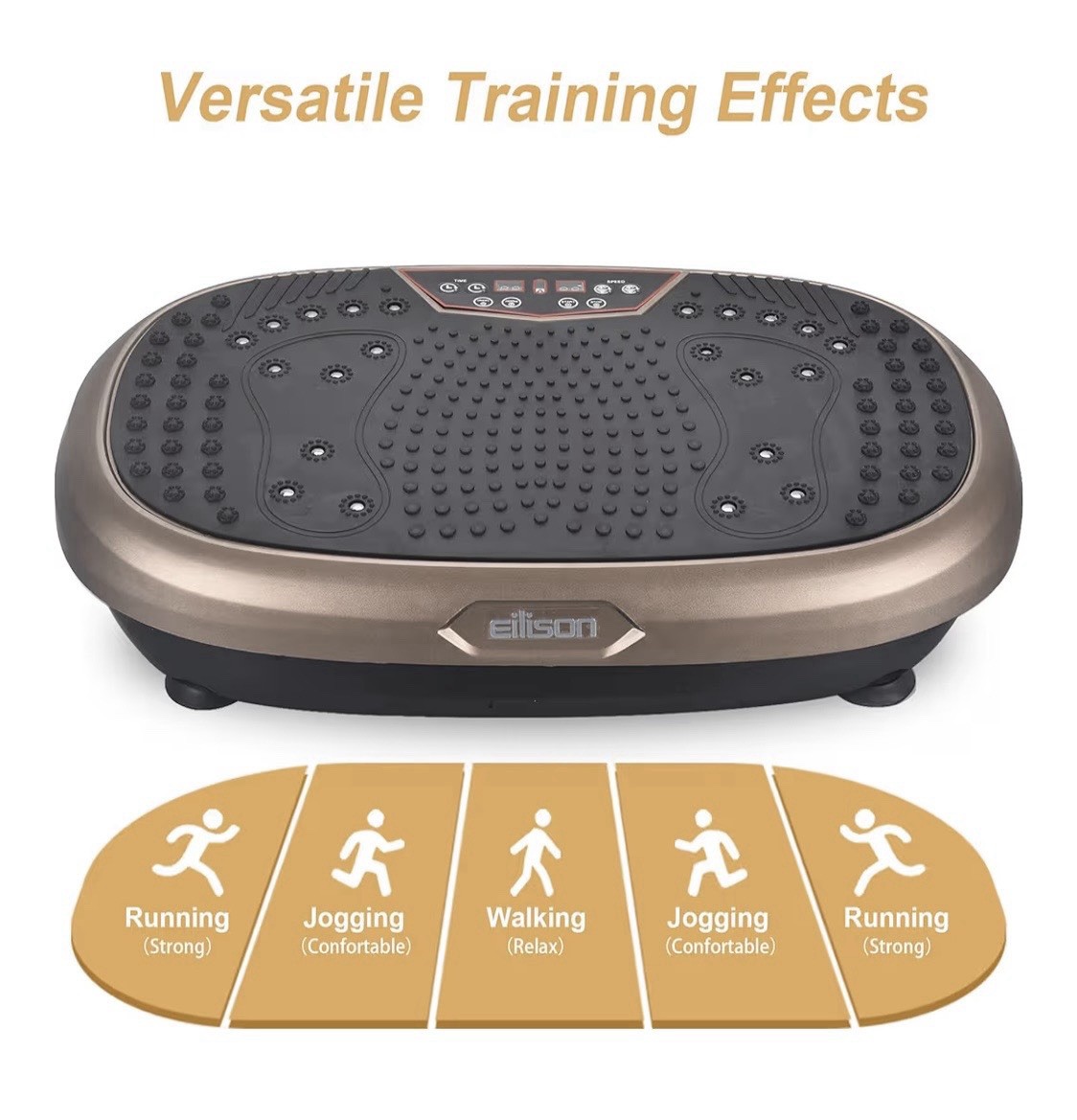 EILISON Fitmax 3D XL Vibration Plate Exercise Machine - Whole Body Workout Vibra