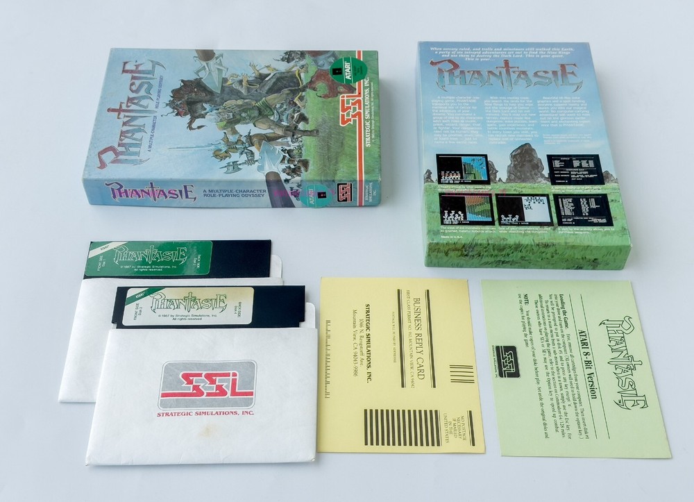 Phantasie - SSI - 1987 / Atari 8-bit