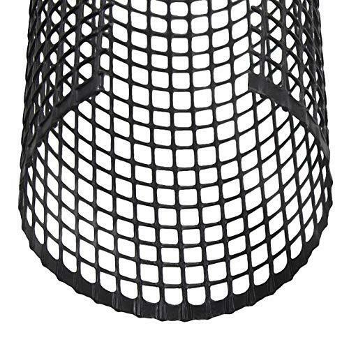 Rigid Plastic Mesh Tree Bark Guard Protector (24" Tall x 4" Diameter (5 Pack))
