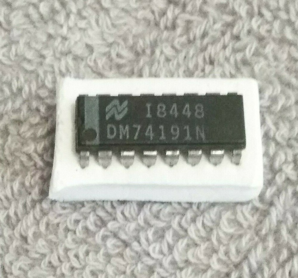 Dm74191n 16 Pin 4 Bit Binary Counter