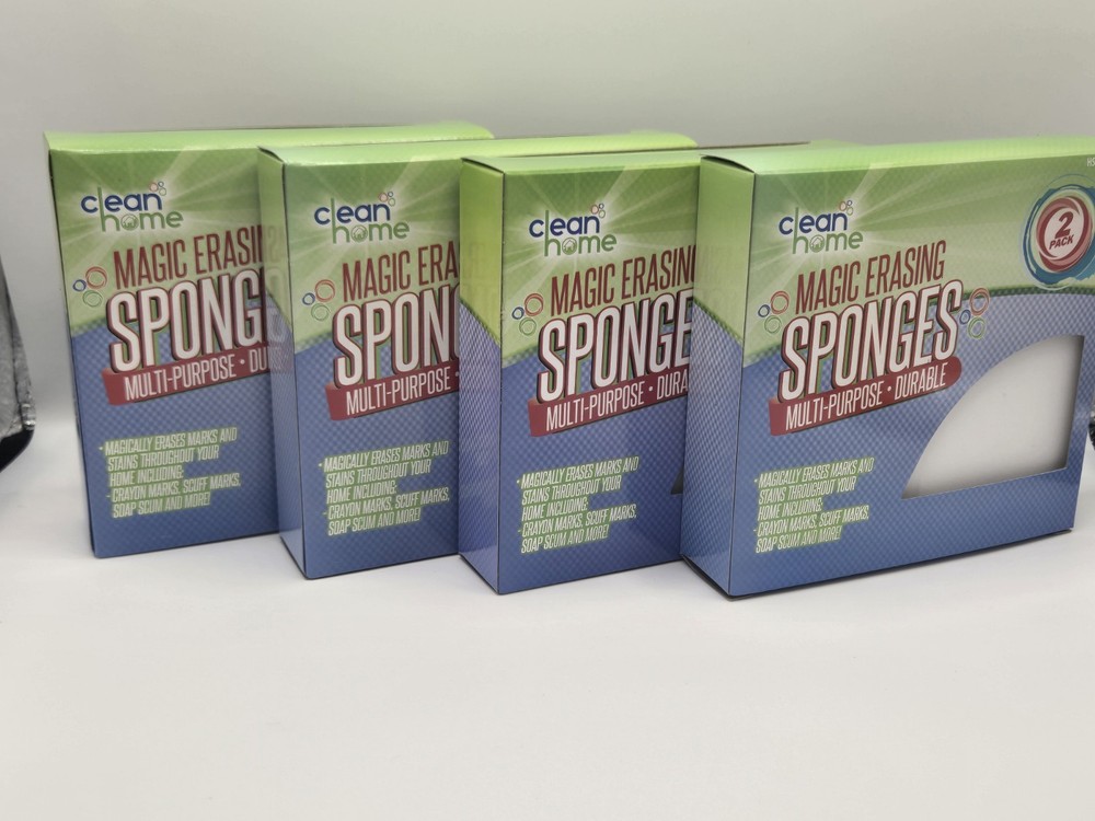 Magic Erasing Sponges - Clean Home - Multi-Purpose & Durable - 4/2 Packs!!!