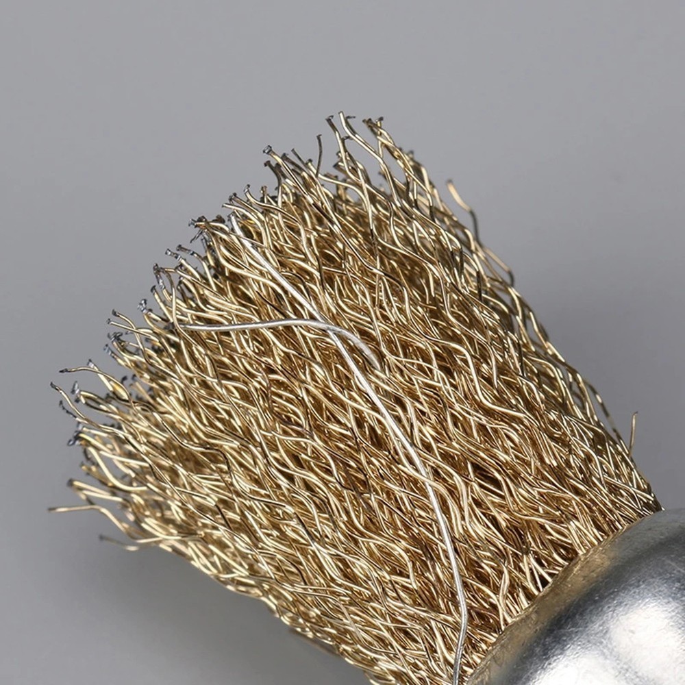Wire Brushes Rotary Tool Accessory Copper Plating For Drill Grinder Hand Tools