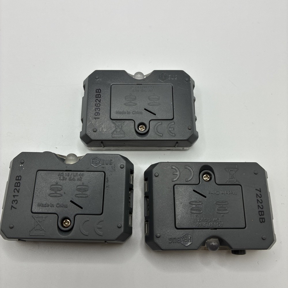 Lot Of 3 HEXBUG BattleBots Replacement Remote Controllers Untested