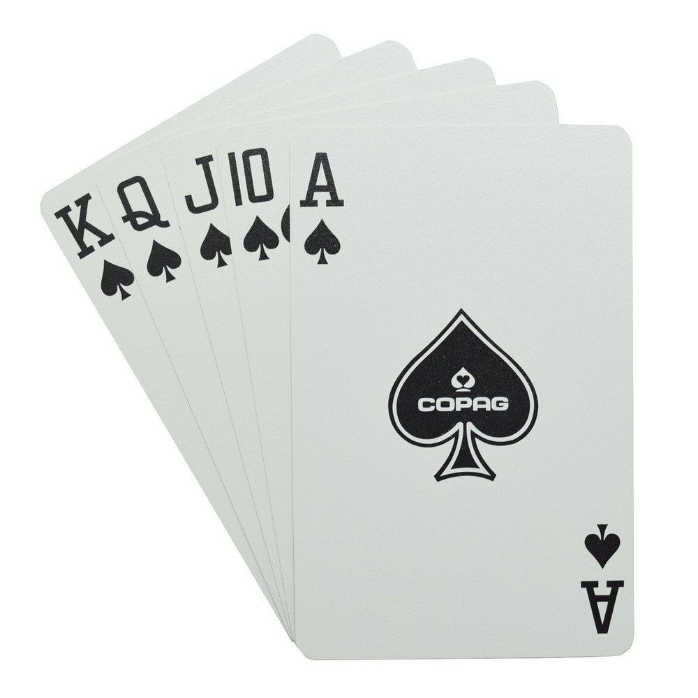 Copag WSOP 50th Anniversary Authentic Used Black Plastic Playing Cards Deck