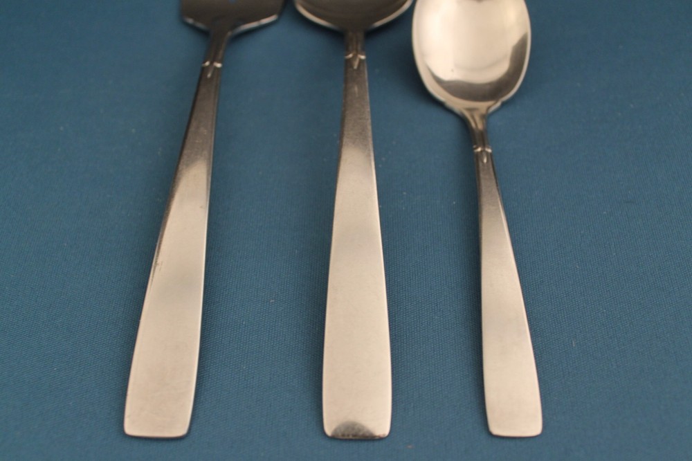 Oneidacraft ACCENT Glossy Serving (3pc Set) Tablespoon Fork Oneida Stainless