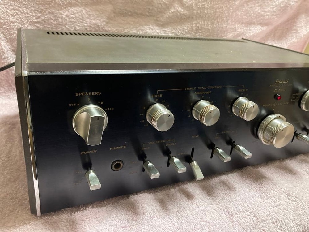 Sansui AU 6600 Integrated Amplifier Serviced Tested Working