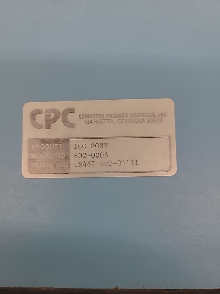 CPC Refrigeration Rack Condensor Fan Control Model: 802-0006