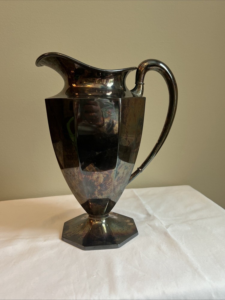 Vintage Superior Silver SP Co. 7009S Pitcher Silverplate