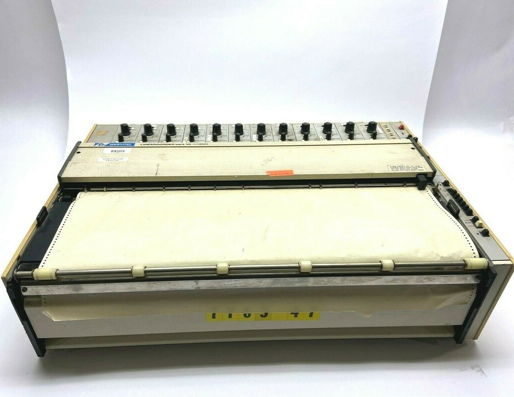 Graphtec WR3101 Linearcorder Mark VII Chart Recorder