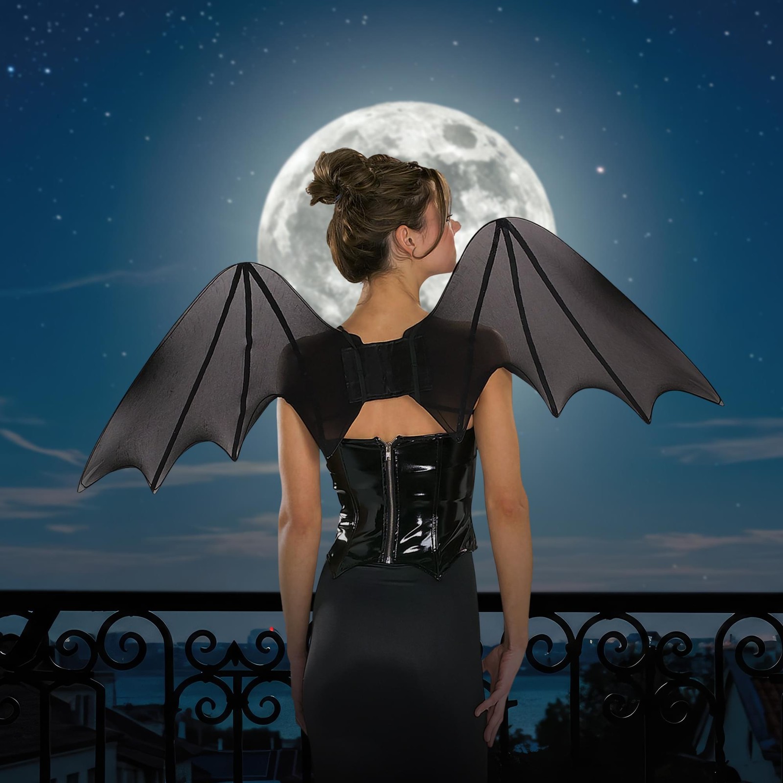 Bat Wings Adult Costume Accessory