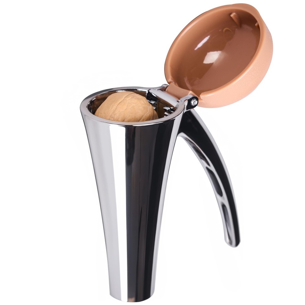 Nutcracker: Effortlessly Cracks Large to Medium Nuts, Heavy Brown Standard