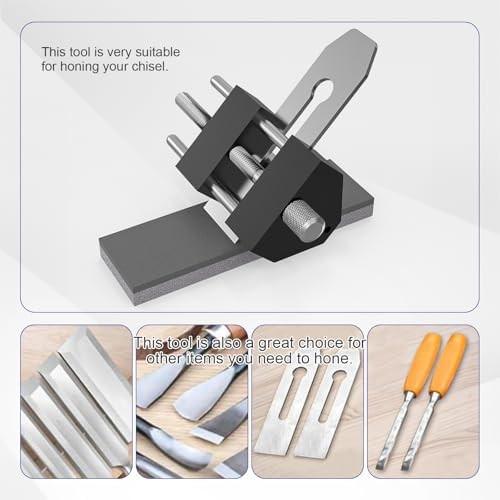 Chisel Sharpening Jig Kit Adjustable Angles