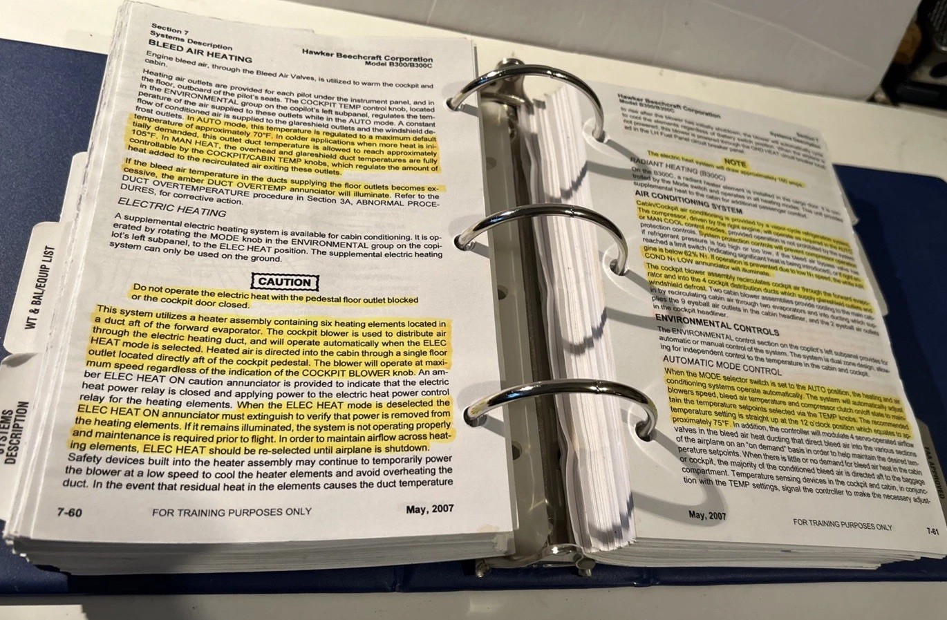 Flight Safety International Pilot Manual Super King Air 350 350C Updates to 2009