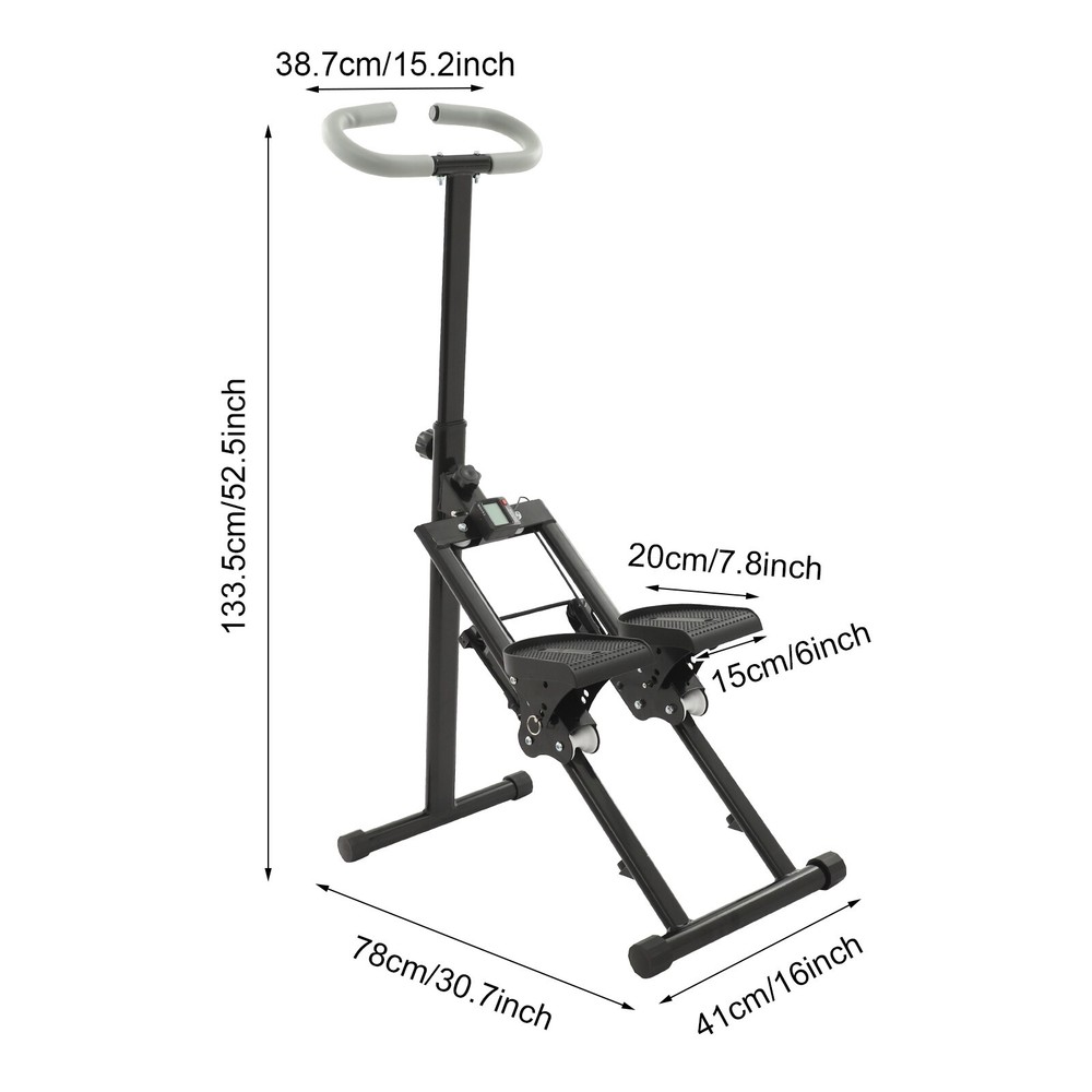 Foldable Stair Stepper - Vertical Climber for Effective Home Workouts