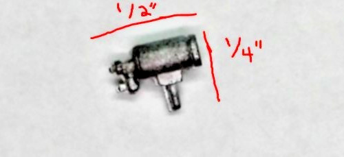 Model Hobbies HO\OO Brake Cylinders, Undercar - pkg.3 Different -See Below