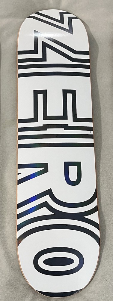 Zero Skateboards Bold Special Edition White/Silver