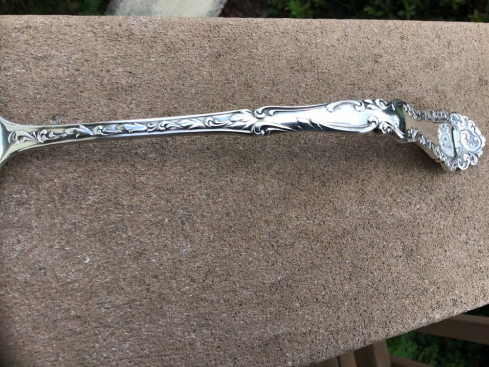 WEBSTER PATTERN SILVERPLATE 10 3/4” LADLE1900 SIMEON L. & GEORGE H. ROGERS